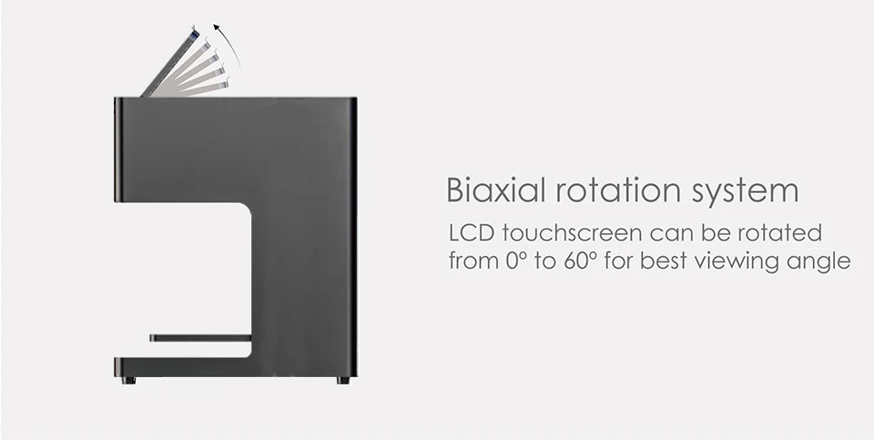 EVEBOT 3D Latte Art Coffee Printer – Automatic Beverage Food Selfie Printer, WiFi