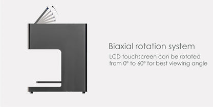 EVEBOT 3D Latte Art Coffee Printer – Automatic Beverage Food Selfie Printer, WiFi