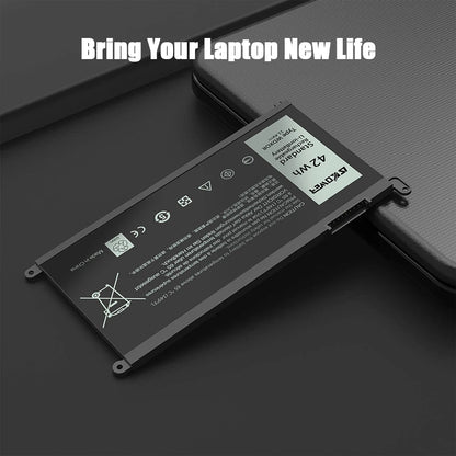 SKOWER Dell Vostro & Inspiron Replacement Battery WDX0R 42Wh — 5468 5471 5568 7368 7460 7472