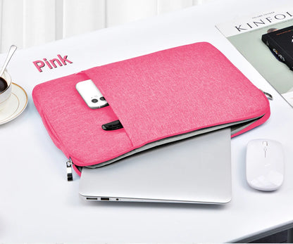 Waterproof Canvas Laptop Sleeve – 11"-15.6", MacBook/Xiaomi/HP, 8 Colors