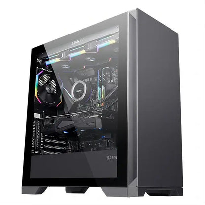 A R.E.D. Shopping Aotesier Core i7 desktop computer with 8GB RAM, 256GB SSD, suited for home office and gaming use.