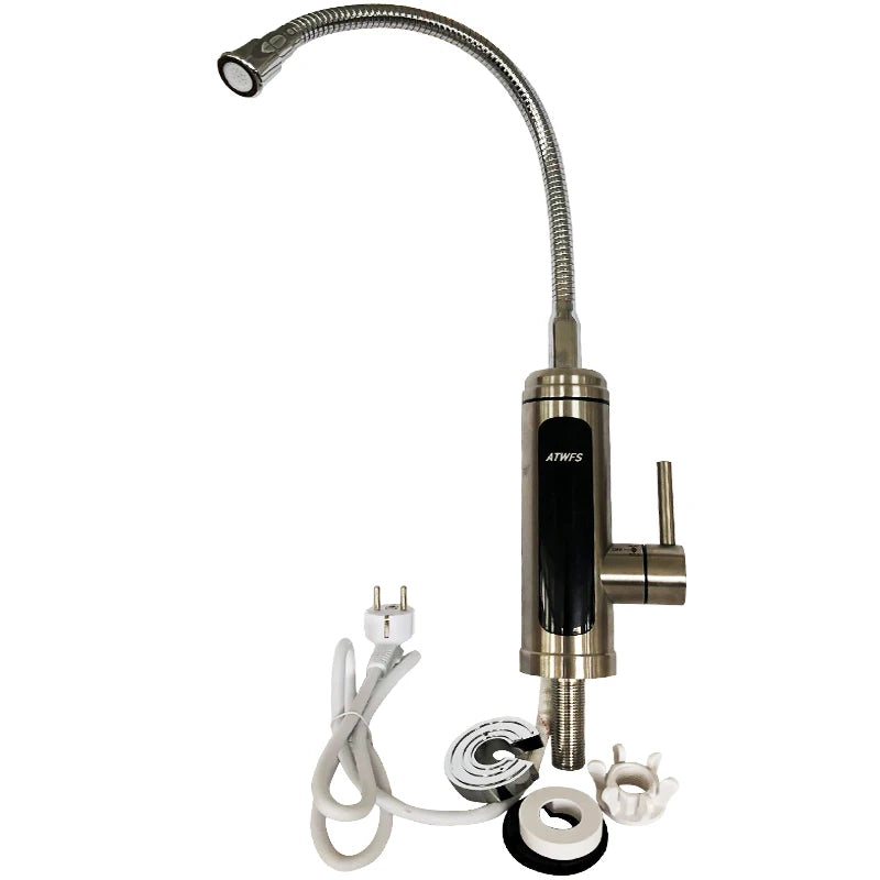 ATWFS Instant Electric Water Heater Faucet 220V – Tankless Kitchen & Bathroom Tap