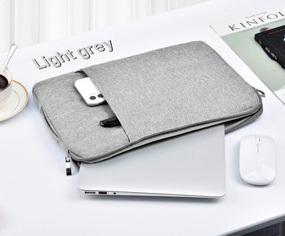Waterproof Canvas Laptop Sleeve – 11"-15.6", MacBook/Xiaomi/HP, 8 Colors