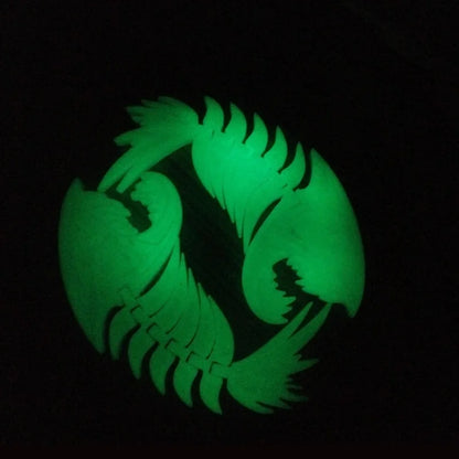 Glow-in-the-Dark PLA Filament – Luminous Purple, Green, Blue & Rainbow, 1.75mm for 3D Printers