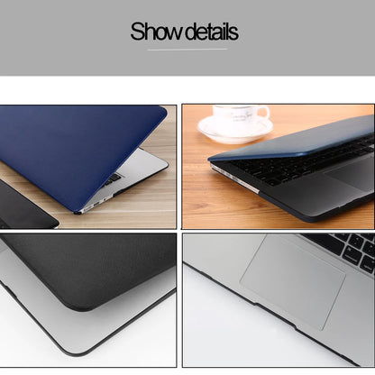 MacBook PU+PC Hard Case – Air 13" 15" Pro 14" 16" M1 M2 M3 M4 M5 All Models