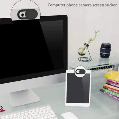 Webcam Privacy Cover Slide – Ultra-Thin ABS Camera Blocker for Laptop, PC & Smartphone (3-Pack)