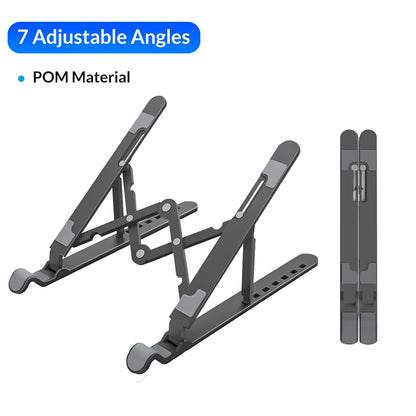 Orico Foldable Aluminum Laptop Stand – 7 Angles, MacBook & Tablets