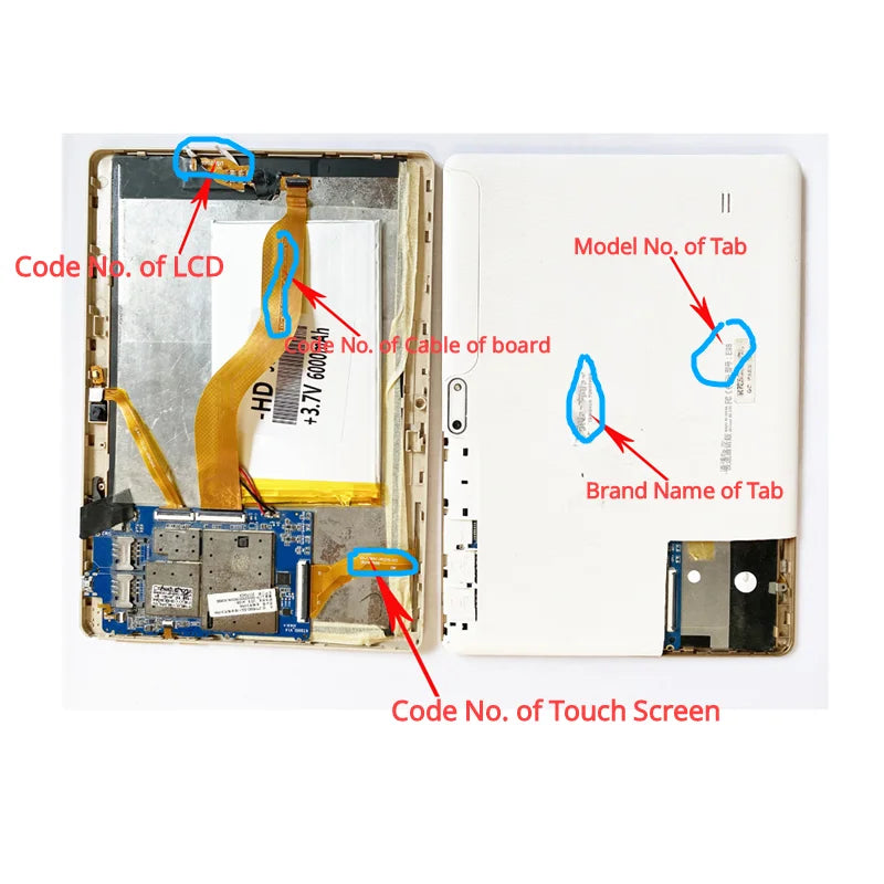 Car DVD GPS Touch Screen Digitizer – 2.5D Glass Replacement Panel 9" & 10.1"