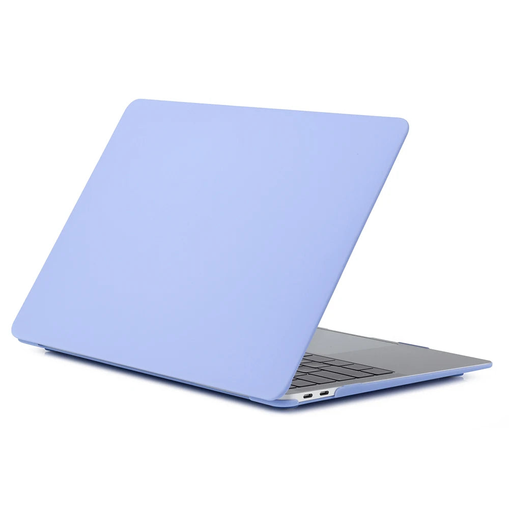 MacBook Hard Shell Case – Matte & Crystal, for Pro 14/16 M1–M5, Air 13/15 M1–M3, Pro 13