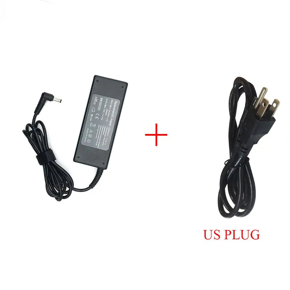 19V 4.74A 90W Laptop Charger for ASUS, Toshiba & Lenovo — 5.5x2.5mm Adapter
