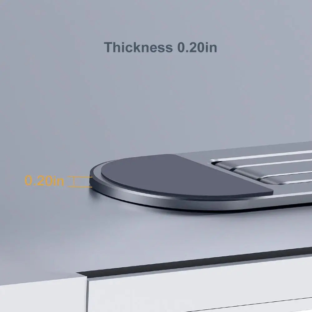Oatsbasf Laptop Stand – Foldable Mini Riser, Cooling Mount for MacBook Air/Pro, iPad, Dell, Lenovo, Xiaomi