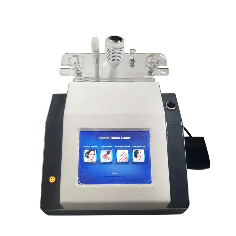 60W 980nm Diode Laser Machine – 6-in-1 Spider Vein & Nail Fungus Removal