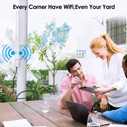 Wavlink AC1200 Outdoor WiFi Router / AP / Repeater | Dual Band 2.4G+5G | PoE | High Gain Antenna