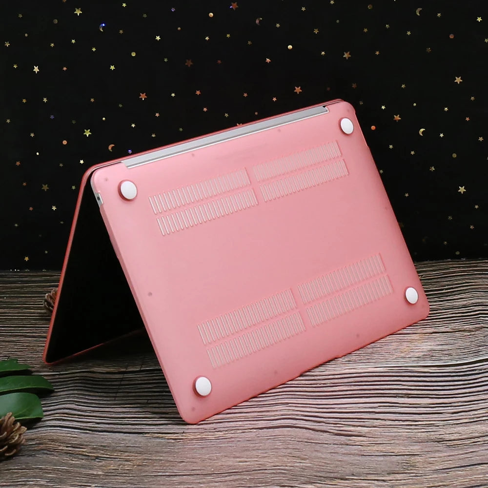 MacBook Pro 14" & 16" Crystal Hard Case – M5 M4 M3 M2 M1 Matte & Transparent Cover