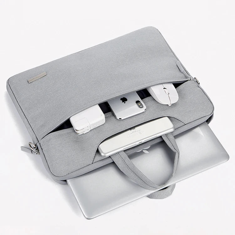 Laptop Shoulder Bag & Sleeve 12–15.6" — Briefcase for MacBook Air/Pro, Lenovo, Dell, Huawei