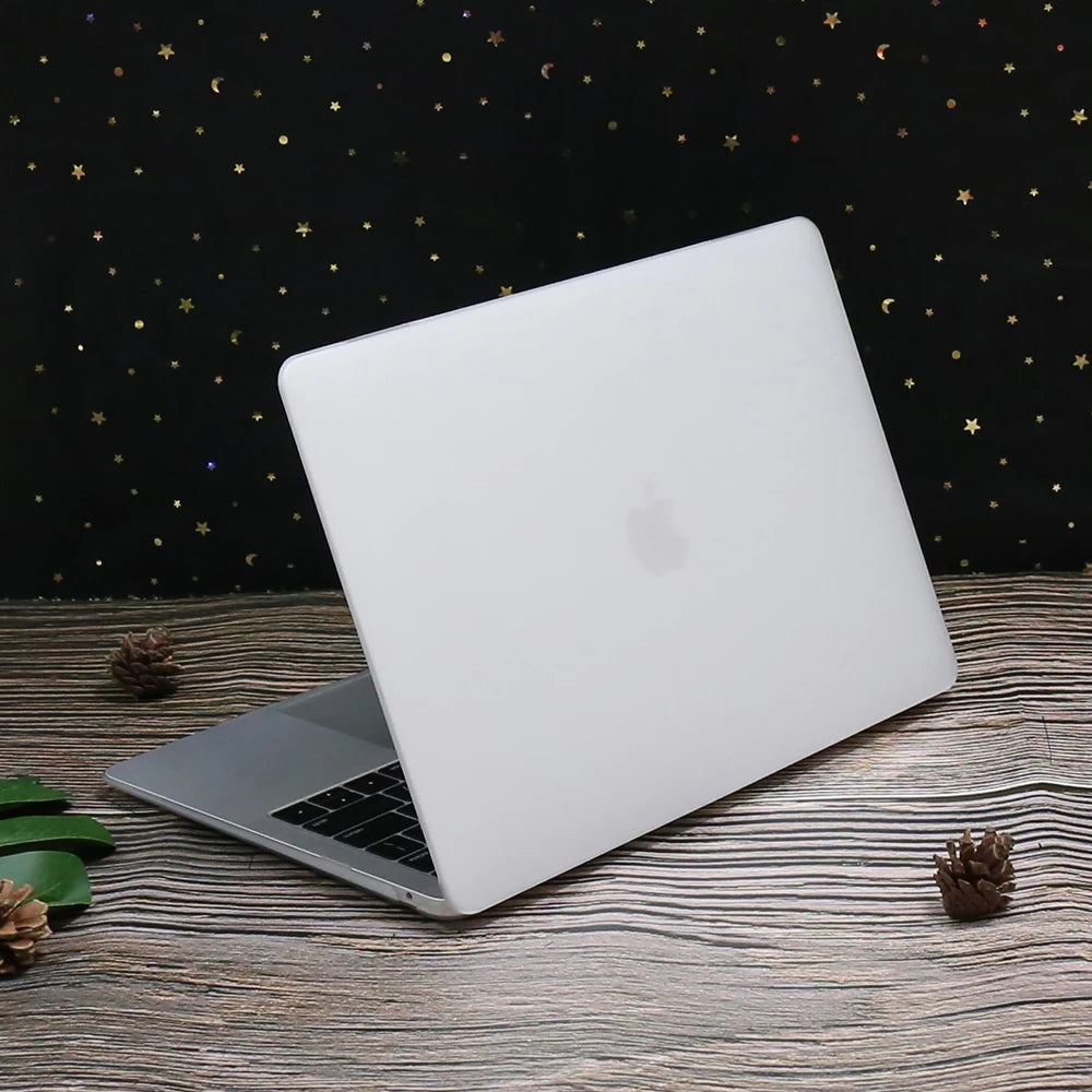 MacBook Pro 14" & 16" Crystal Hard Case – M5 M4 M3 M2 M1 Matte & Transparent Cover
