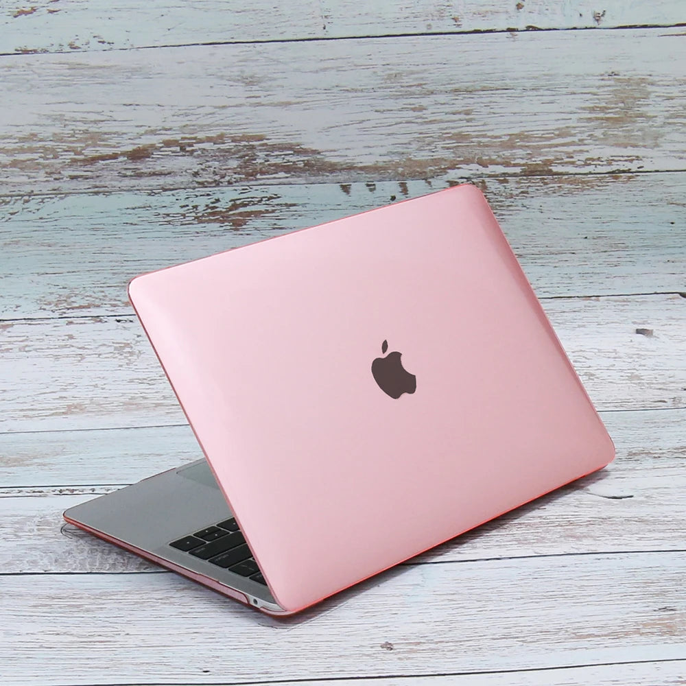 MacBook Pro 14" & 16" Crystal Hard Case – M5 M4 M3 M2 M1 Matte & Transparent Cover