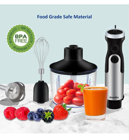 BioloMix 5-in-1 Blender TB-1800 | 1800W | Smoothie, Soup & More | EU 220V
