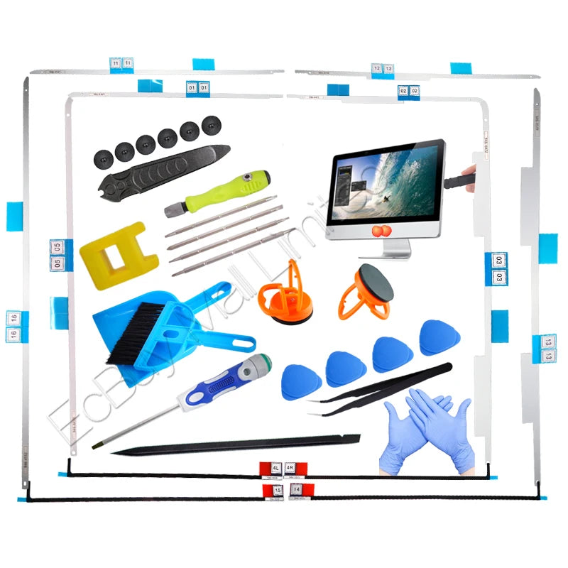iMac HDD to SSD Upgrade Kit – Adhesive Strips & Thermal Sensor Cable for 21.5" 27"