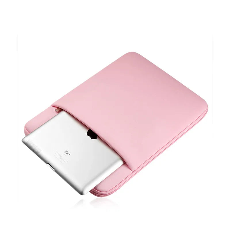 Neoprene Zipper Laptop Sleeve 12"–15.6" — For MacBook Pro/Air Retina, Unisex Carry Case