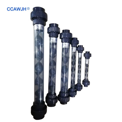 UPVC Inline Ozone Static Mixer DN15–DN100 | Optional PVDF Venturi | Water Treatment