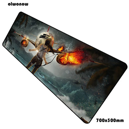 Tomb Raider Gaming Mouse Pad — Large Desk Mat, Multiple Sizes & Thickness
