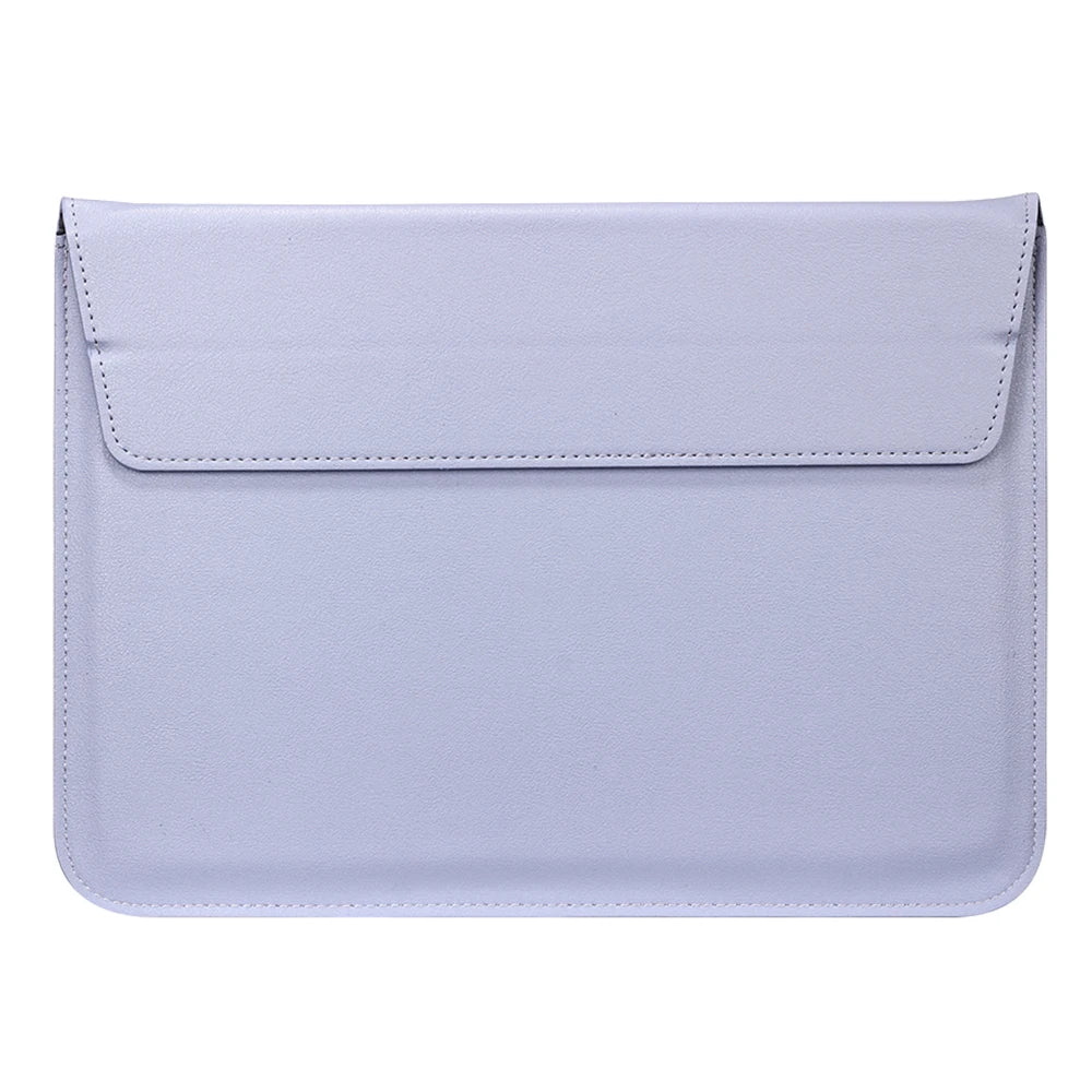 PU Leather Laptop Sleeve Case – 11" to 16.2" | MacBook Air Pro, Notebook Bag | Multiple Colors