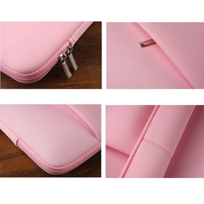 Neoprene Zipper Laptop Sleeve 12"–15.6" — For MacBook Pro/Air Retina, Unisex Carry Case