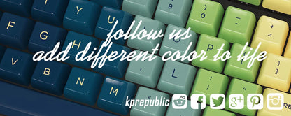 Glove X Domikey Cherry Adventurer ABS Doubleshot Keycaps – MX Stem, 60/87/104 Layout