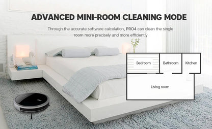 Intelligent Robot Vacuum Cleaner – Large Tank, 5 Modes, 3 Filters, OBS Sensor | Pet Hair & Carpet | Vancostar