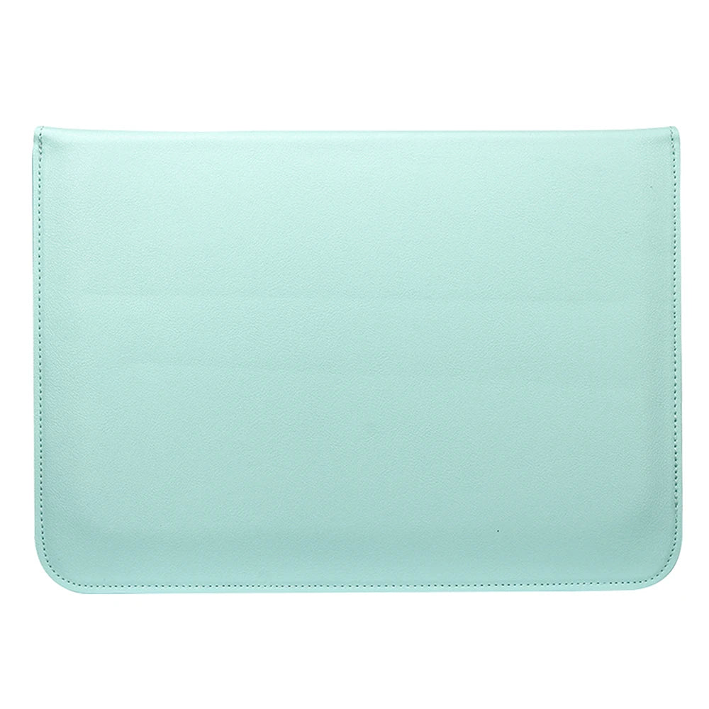 PU Leather Laptop Sleeve Case – 11" to 16.2" | MacBook Air Pro, Notebook Bag | Multiple Colors