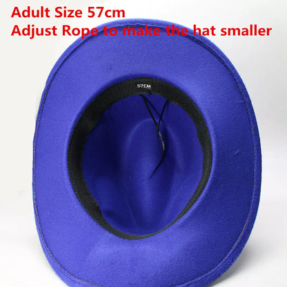 Western leather band cowboy hat with wide brim and outdoor style, featuring a classic design and R.E.D. Shopping branding.