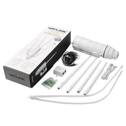 Wavlink AC1200 Outdoor WiFi Router / AP / Repeater | Dual Band 2.4G+5G | PoE | High Gain Antenna