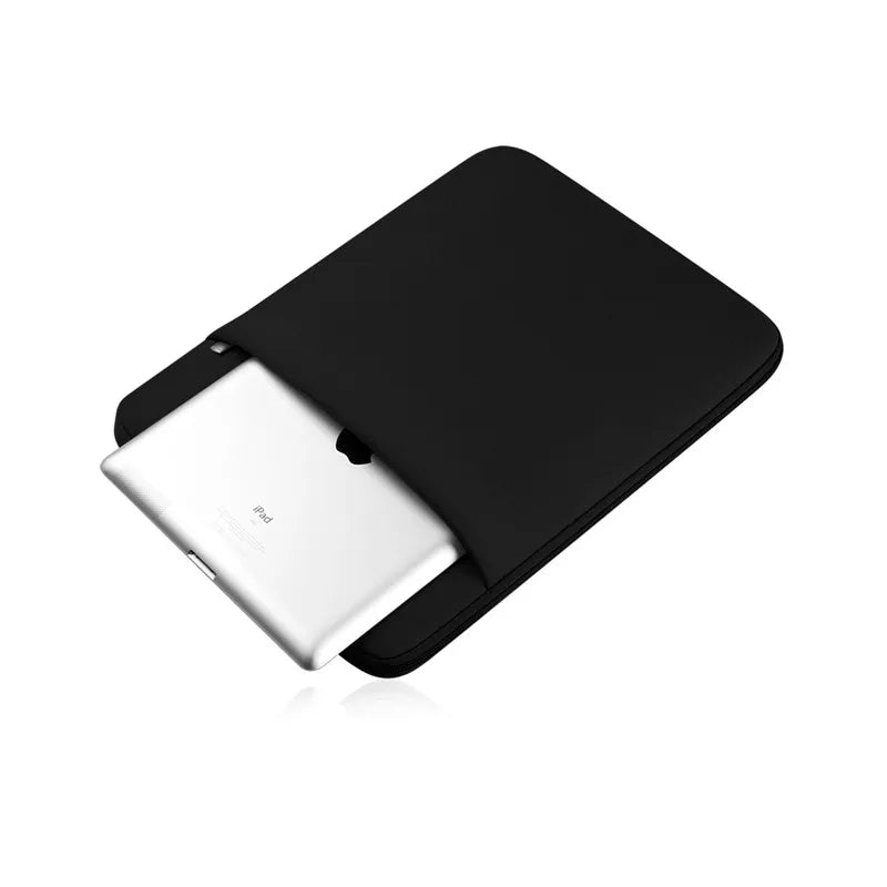 Neoprene Zipper Laptop Sleeve 12"–15.6" — For MacBook Pro/Air Retina, Unisex Carry Case