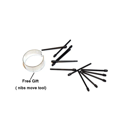 Wacom Pro Pen 2 Replacement Nibs | Standard Black | 10/20/30/40/50 pcs | Intuos Pro, Cintiq 16/22, Mobile Studio Pro
