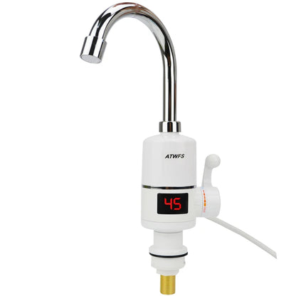 ATWFS Tankless Electric Water Heater 3000W | Instant Hot Water Tap | 220V