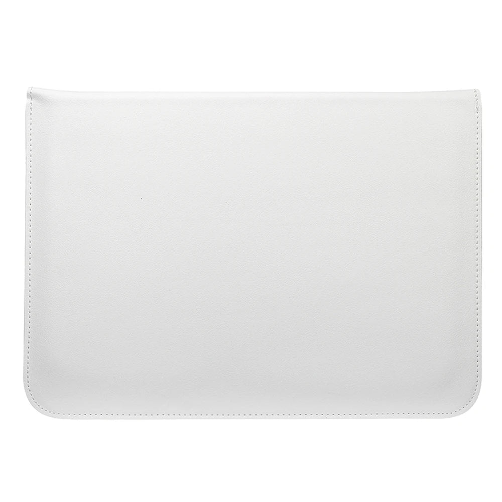 PU Leather Laptop Sleeve Case – 11" to 16.2" | MacBook Air Pro, Notebook Bag | Multiple Colors