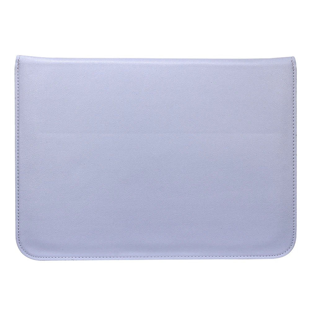 PU Leather Laptop Sleeve Case – 11" to 16.2" | MacBook Air Pro, Notebook Bag | Multiple Colors