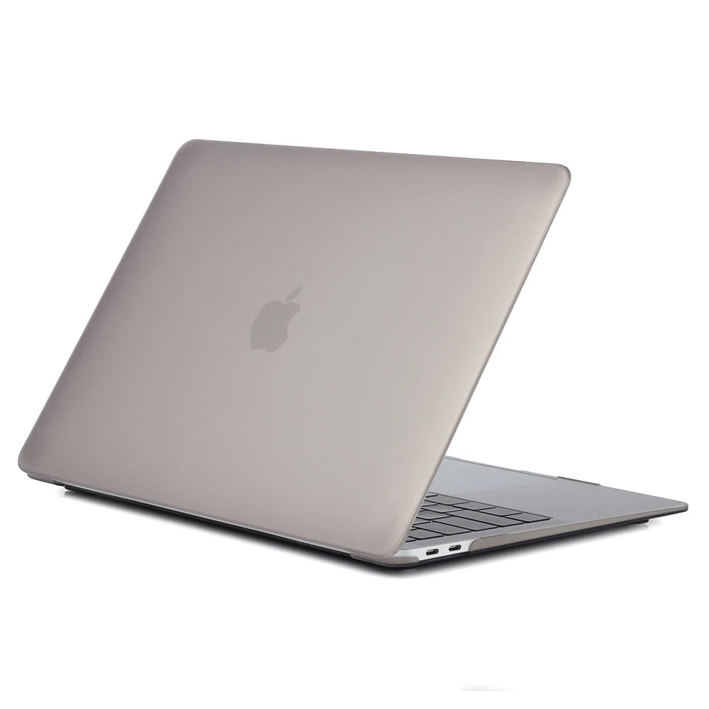MacBook Hard Shell Case – Matte & Crystal, for Pro 14/16 M1–M5, Air 13/15 M1–M3, Pro 13