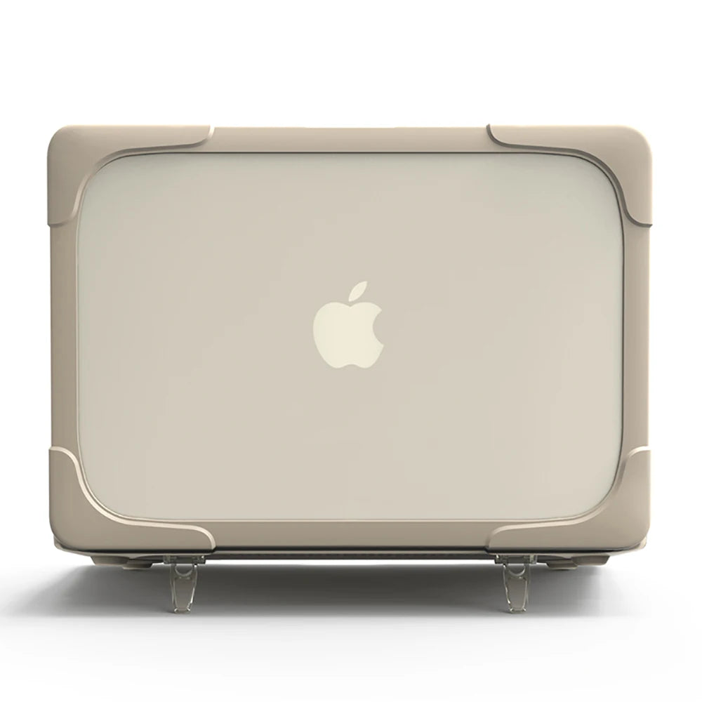 MacBook Hard Shell Case 2025 — MacBook Pro 13/14/16 & Air 11/13/15, M1 to M5, Stand Cover