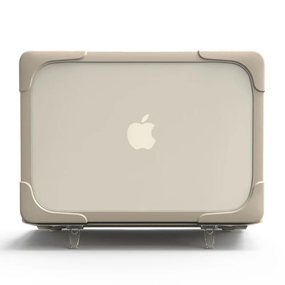 MacBook Hard Shell Case 2025 — MacBook Pro 13/14/16 & Air 11/13/15, M1 to M5, Stand Cover