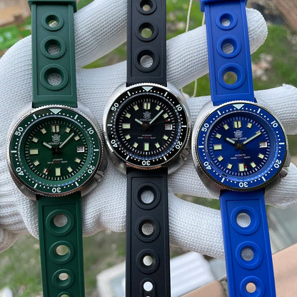 Steeldive SD1970 Automatic Dive Watch – NH35, Sapphire Glass, AR Coating, 200M Waterproof, 6105 Turtle
