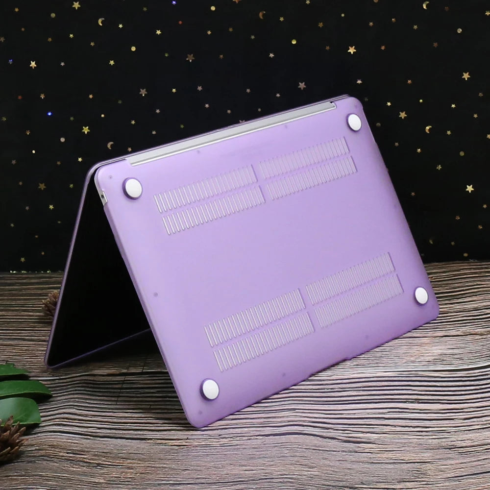 MacBook Pro 14" & 16" Crystal Hard Case – M5 M4 M3 M2 M1 Matte & Transparent Cover