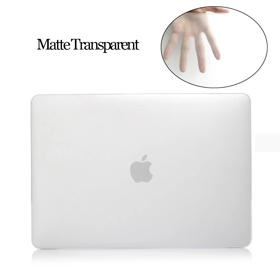 MacBook Pro/Air Hard Shell Case — Pro 14"/16" M2–M5, Air 13"/15" M1–M4
