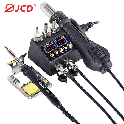 2-in-1 750W Soldering & Rework Station – LCD Digital Display