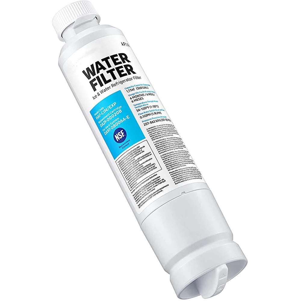 Samsung DA29-00020B Refrigerator Water Filter Replacement – HAF-CIN/EXP Compatible, PPF Cotton, 3/4/5 Pack