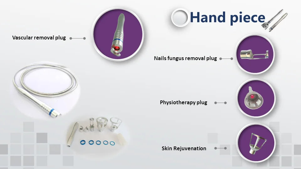 60W 980nm Diode Laser Machine – 6-in-1 Spider Vein & Nail Fungus Removal