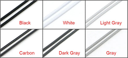 Unyisi Sleeved ATX Power Extension Cable Kit – 24Pin, CPU 4+4Pin, GPU 6+2Pin, 30cm