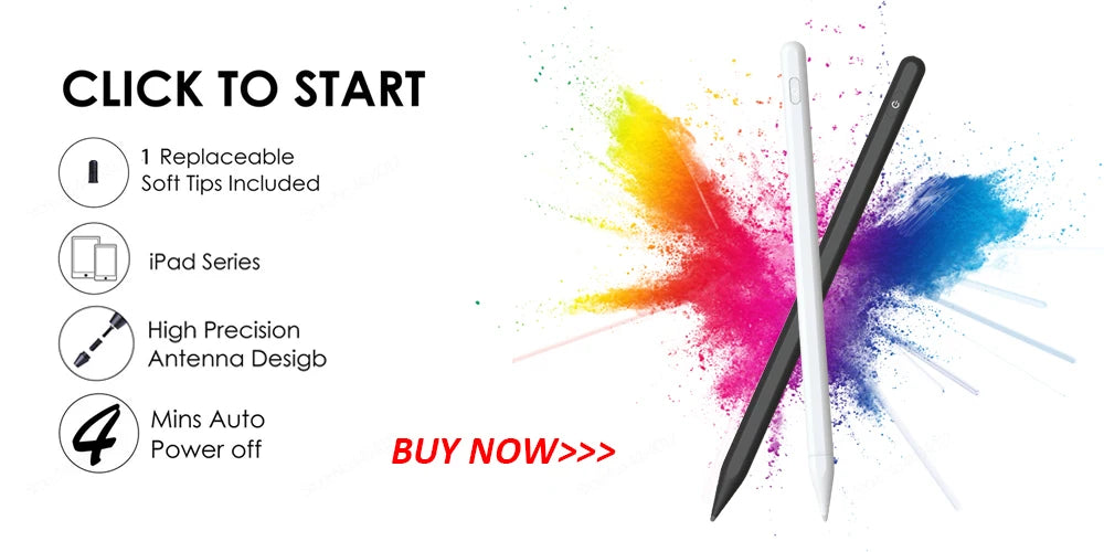 iPad Case with Pencil Holder – iPad 11th/10th/9th Gen, Air 4/5, Pro 11/12.9/13, Mini 5/6/7