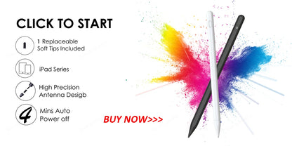 iPad Case with Pencil Holder – iPad 11th/10th/9th Gen, Air 4/5, Pro 11/12.9/13, Mini 5/6/7